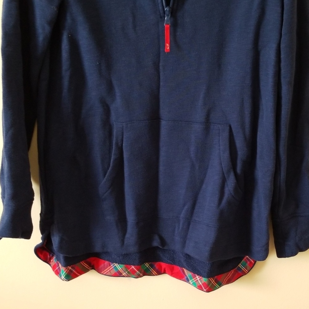 Vineyard Vines Plaid Hem pullover - Picture 5 of 5